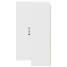 vidaXL Armadio da cucina Blanc 57 x 57 x 100 cm Legno d'ingénierie - Bianco - Visualizzare 6
