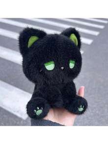 可爱毛绒泰迪熊玩偶，表情略带忧郁——蓬松柔软的毛绒玩具，适合女孩，生日/圣诞节/情人节礼物，可爱家居装饰 - 彩色 - 查看 8