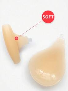 1件装畅销硅胶隐形文胸，带肩带，防滑设计，提拉并提升胸部曲线，专为婚纱、无肩带连衣裙、隐形内衣、连衣裙、连体裤、旅行和度假而设计