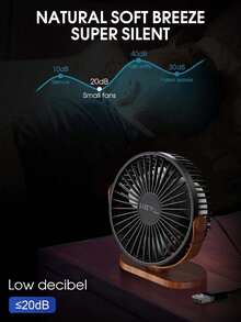 sweetfull Ventilatore mini portatile X Milania, ventilatore da tavolo con gancio, ventilatore multifunzionale a doppio uso, ventilatore personale silenzioso, ventilatore da scrivania piccolo, rotazione a 360°, adatto per camera da letto, cucina, ufficio, alimentato tramite USB, rinfrescante per l'estate, essenziale per spiaggia e viaggi, scelta primaverile ed estiva, regalo per damigelle, camera, decorazione camera da letto, spiaggia, viaggi, per uomo, per donna, vacanza, oggetti carini - Multicolore - Visualizzare 5