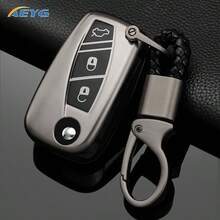 适用于菲亚特500、熊猫、Stilo、Punto、Doblo、Grande、Bravo、500、Ducato、小巴等车型的3键汽车折叠钥匙壳保护套/钥匙包 - 菲亞特D款 - 查看 7