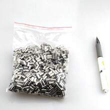 100pcs Silver Bicycle Mountain Bike Riding Parts Shifter Cycling Accessories Cord End Covers Brake Line Cap Cable Caps - Multicolor - View 6