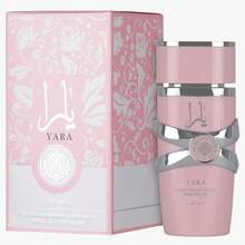 Lattafa Yara Floral, Gourmand, Fruity, Musky – Pure Concentrated Perfume Oil Long-Lasting Fragrance For Women, 0.67 Ounce / 20 Ml - 花卉印花 - 查看 4