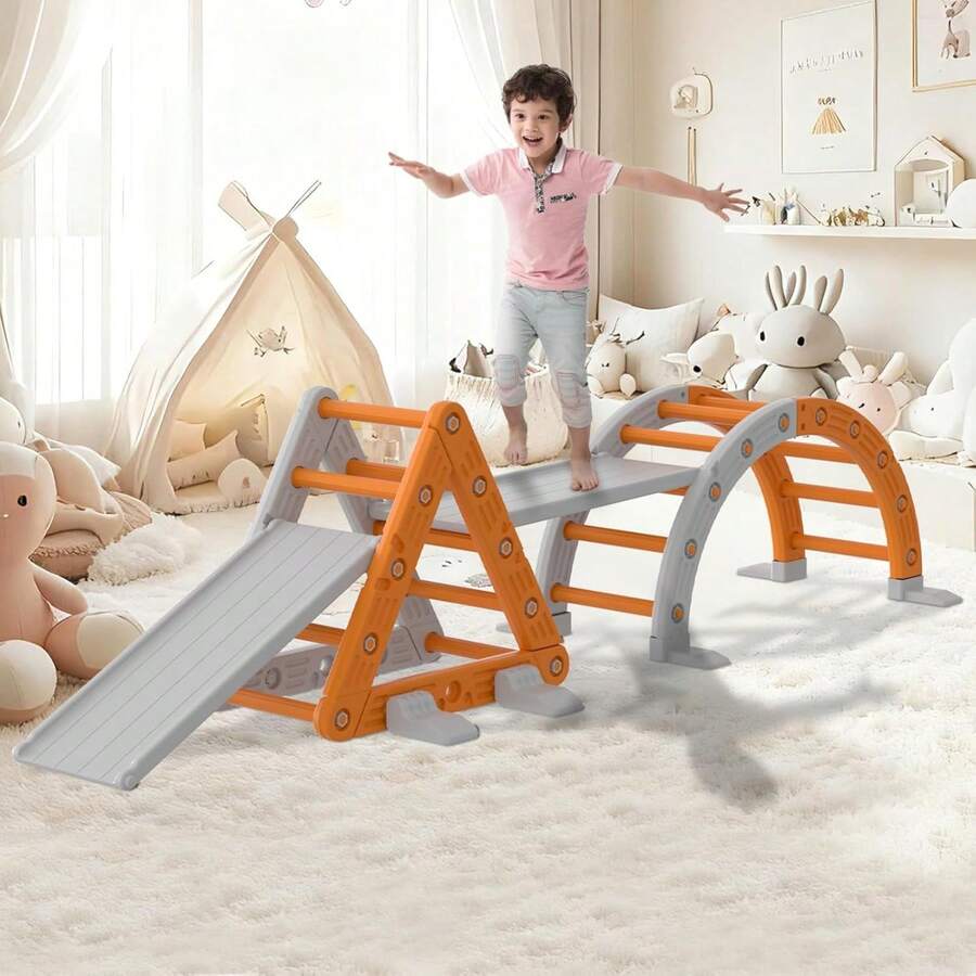 Baby Indoor Climbers & Play Structures - 橘色 - 查看 1