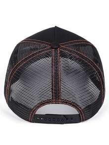 2026 Creative And Personalized New Breathable Cooling Mesh Hat STATION Fishbone Embroidery Men's Fashion Street Pop Hip Hop Hat Street Dance Skateboard Hat Women's Outdoor Bicycle Sports Sunshade Hat Daily Life Wearing Decorative Hat Multi Functional Adjustable Baseball Hat - Station Fish - View 8