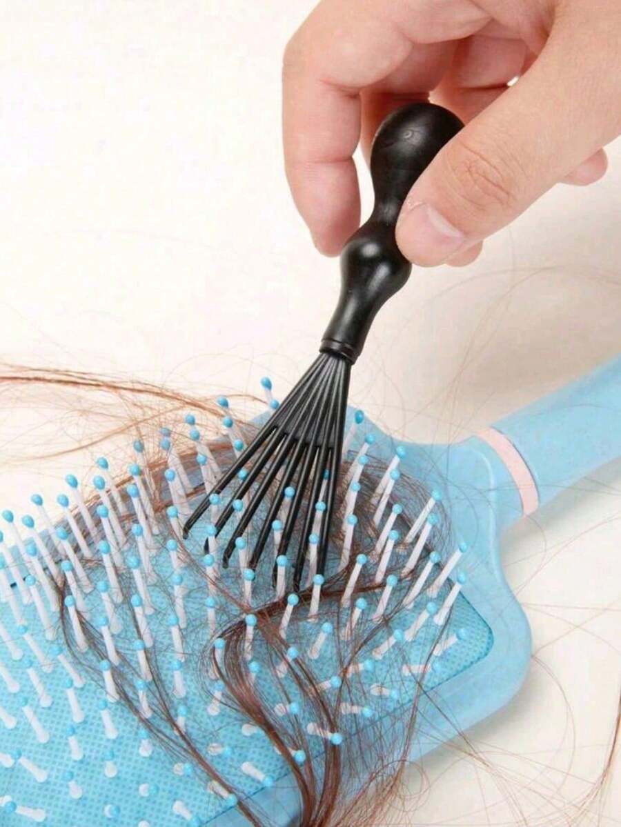 5pcs Comb Cleaning Kit - Air Cushion Massage Comb, Cleaning Brush, Cleaning Claw, Suitable For Kitchen, Bathroom, Home Supplies - Multicolor - View 1