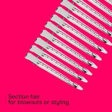 Single Prong Pin-Up Salon Hair Setting Clips Silver 30 Count - 1 - View 4