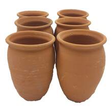 TendenciaVaso Cantarito De Barro Tequila Bebida 400ml Economico 12 Pz TerracotaCalidad premium - Terracota - Ver 5