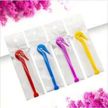 1pcs Color Hair Bands Rubber Cutter Not Hurt Hair Rubber Band Remover Tool Salon Headwear Cut Knife Styling Accessories - 1Pc - 查看 4