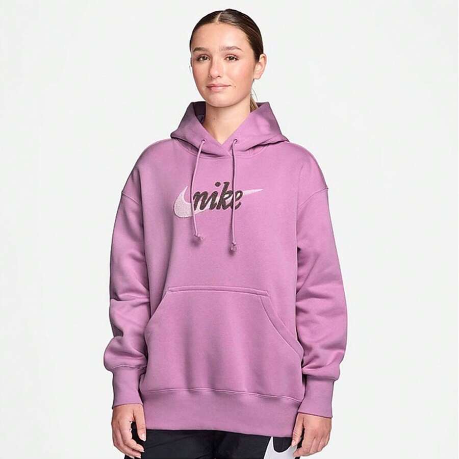 女士 AS W NSW PHNX FLC OS LOGO HDY 针织卫衣 IM9644-503 - 粉色 - 查看 1