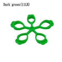 1pc Silicone Flower Shaped Finger Resistance Bands & Expanders - Non-Slip Grip Strengthener, For Finger Rehabilitation Training, Exercise And Hand Fitness, 6.6lbs-11lbs Levels, Multi-Color Options, Unisex - Multicolor - View 9
