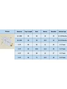 Camisetas casuales de manga corta para bebés y niñas, camisetas bordadas para hermanos mayores y hermanas mayores, camisetas sueltas a juego para hermanos, ropa de verano - Azul - Ver 10