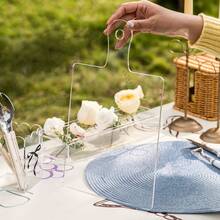 Clear/Black Acrylic Cutting Board - Chopping Board With Counter Lip, Non-Slip & Stain-Resistant For Kitchen Fruits & Vegetables - Clear Design Protects Countertops, Easy To Clean - Perfect Gift For Parents, Kitchen Chopping Board (2 Colors Available) - Multicolor - View 11