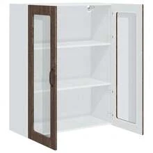 vidaXL Armadio da cucina Kalmar Chêne brun 80 x 31 x 100 cm - Castano - Visualizzare 5