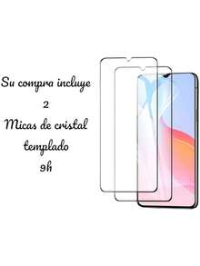 Soft Wallet Case With Card Holder For Samsung A05 Plus 2 Tempered Glass Screen Protectors - Purple - View 5