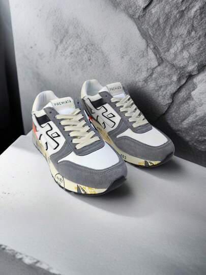  2026新款Premiata原创复古男女情侣鞋，483m运动鞋，运动跑步休闲鞋，校园风，奢华透气，工作鞋，礼盒包装，大码，快速发货