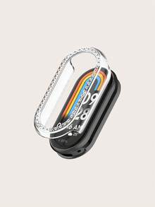 1 carcasă de protecție unisex, culoare solidă, la modă, electrolizată, TPU, pentru Xiaomi Mi Band 10, acoperire completă, anti-zgârieturi