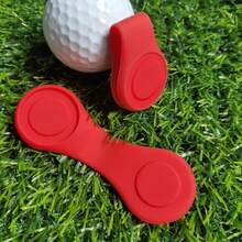 硅胶磁性高尔夫球帽夹、球标领夹和裤夹，高尔夫配件，不含球标 - 高爾夫球夾 - 查看 8
