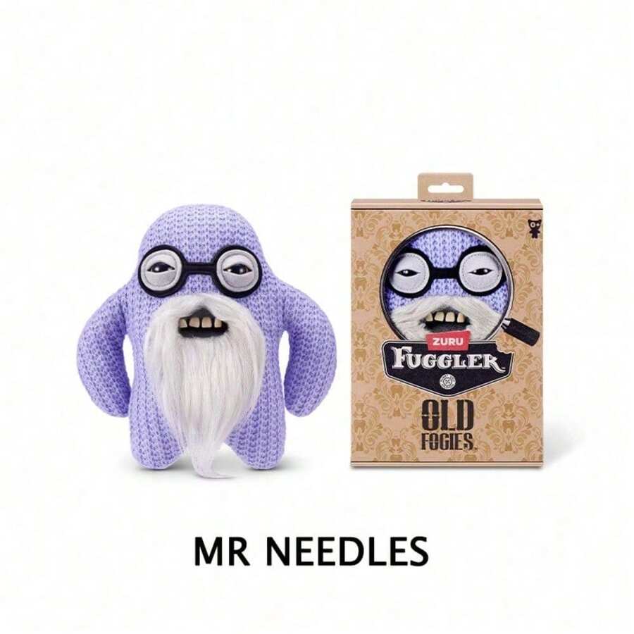 Spin Master Official Molar Monster "Old Rascal" Series: Ugly-Cute Plush Doll, Quirky Collectible - 15750A - View 1