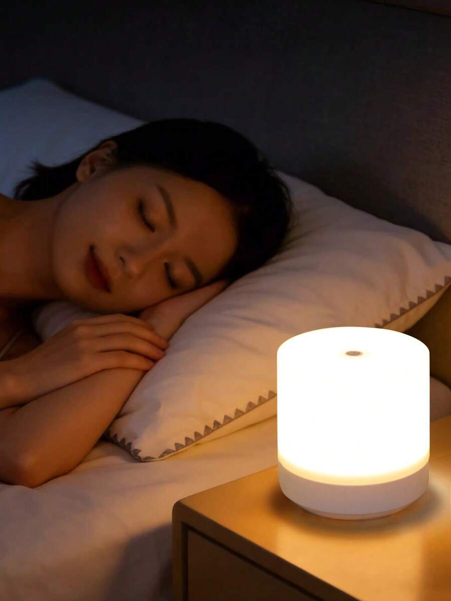 Multifunctional Minimalist Bedside Lamp, Bedroom Atmosphere Light, Night Feeding Light, Postpartum Light, Sleep Light, USB LED Touch Nightlight