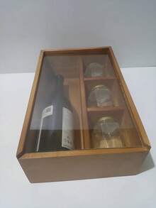 TendenciaCajas De Regalo Para Botella 3/4Calidad premium - Nogal claro - Ver 6