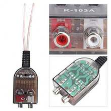 mhjKIMISS Convertidor de audio de alta a baja frecuencia ABS Car Stero Altavoz ajustable Convertidor de impedancia de audio de línea RCA alta a bajasleeping Bags - 219165114 - Ver 4