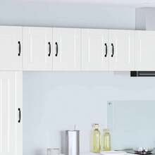 vidaXL Armadio da cucina Bianco 60 x 31 x 40 cm Legno d'ingénierie - Bianco - Visualizzare 2