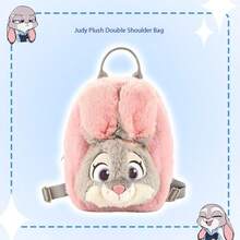 Disney Judy Rabbit Plush Backpack, Student Style, Valentine's Gift