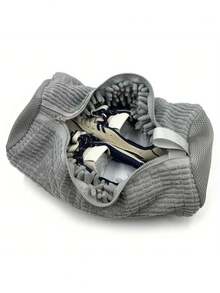 Washing Machine Shoe Bag Suitable For All Shoe Types - Yellow Outer Bag With Blue Zipper, Soft Fleece Lining, Effectively Protects Clothing, Especially Suitable For Sports And Casual Shoes. This Laundry Bag Is An Ideal Choice For Holiday Travel, Vacation, Graduation Season, And Also A Perfect Gift. - Multicolor - View 2