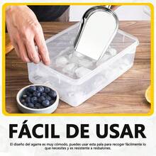 Tendencia5 Grande Pala Cuchara Hielo Acero Inoxidable Cereal Semilla PlateadoCalidad premium - 1 - Ver 6