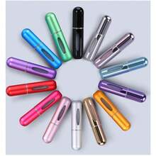 1pcs/Lot 5ml Mini Refillable Perfume Bottle With Spray Scent Pump Empty Cosmetic Container Atomizer Bottle For Travel Tool - Mix Colors - View 5