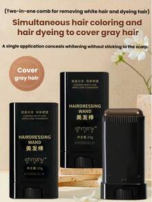 EHMZNV 3-In-1 Hair Dye Stick | With Comb Teeth, Emergency Hair Dye, White Hair Savior! Solves The Pain Points Of White Hair Exposure, Temporary Hair Dye Troubles, Complex Hair Dye Tool Operation, And Uneven Hair Dye. Suitable For Daily Commuting, Work Meetings, Family Gatherings, Dates, Parties, Travel Emergencies, Holiday Styling, And Also A Great Gift For Thanksgiving, Birthdays, Mother's Day, Father's Day, And Valentine's Day. - Multicolor - View 9