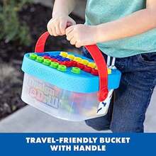 Educational Insights Design & Drill Bolt-It Bucket, conjunto de taladro portátil para llevar a todos lados, conjunto de 56 piezas, perfecto para niños y niñas mayores de 3 años - Cubo Bolt-It-Conjunto - Ver 4