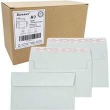 A9 Invitation Envelopes PCS 5.75x8.75 In Windowless Design 120GSM White Paper Envelopes With Printable Quick Self - Seal Invitations, Greeting Cards, Invoices - 200pcs 5.75x8.75 In - View 1