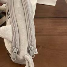 INS Plush Pencil, Cute Makeup Bag, Large Capacity, Portable, Plush Cat Stationery Storage Bag, Zipper Closure Pen Bag 1pcs - CON MÈO - Xem 9