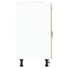 vidaXL Armoire de cuisine Kalmar chêne sonoma bois d'ingénierie - Tabac - Voir 6