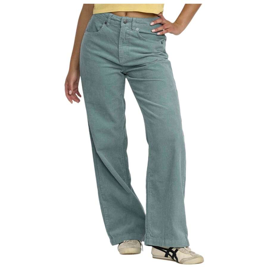 RVCA Pants 23B113503-BHZ For Women In Color Blue - الأزرق - مشاهدة 1