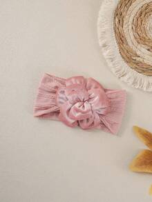 1pc Baby Girl Valentine's Day Floral Headband, Perfect Gift - Multicolor - View 11