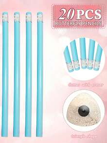 30pcs Pink Wedding HB Pencil Set, Wooden Pencils With Erasers, Suitable For School Drawing, Sketching, Wedding, Office Supplies, New Year And Valentine's Day Gifts, Back To School, Art Supplies, Student Stationery, Learning Accessories