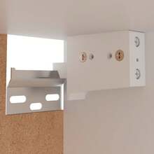 vidaXL Armoire suspendue "Lyon" Blanc 29,5 x 31 x 60 cm Bois d'ingénierie - Blanc - Voir 9