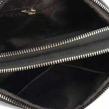 New Women Soft Leather Shoulder Bag - 黑色 - 查看 4