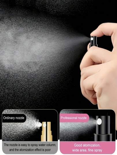 8毫升可填充香水喷雾瓶，便携旅行装，液体容器，适用于化妆品，持久留香，旅行必备，精美礼品，适用于旅行、办公、返校季