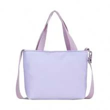 Solid Color Nylon Handbag, Crossbody Shoulder Bag For Teenagers - A - View 9