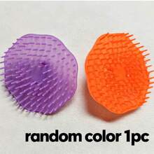 1 pieza Cepillo de aseo portátil de silicona para hombres - Multifunción 5 en 1 para limpieza facial, cepillado, arreglo de barba, baño y masaje corporal - Cerdas suaves de silicona para una limpieza profunda sin irritación - De doble uso como esponja de silicona - Compacto y ligero para bolsas de gimnasio, kits de aseo y mochilas - Una cosita linda y un regalo perfecto para Pascua - Imprescindible para la rutina diaria de aseo de los hombres - Multicolor - Ver 12