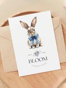 2 Sheets Easter Spring Bunny Rabbit Bow DIY UV DTF Rub On Transfer Stickers Crafts, Junk Journal, Tumbler Glass Jars, Coffee Mugs Cup Wraps, Bottles Vase, Laptops Phone Cases, Greeting Cards Decal Stickers, Illustration, Scrapbooking, Ornament Transfer Stickers, Home Decor, 7.6cm - Multicolor - View 5