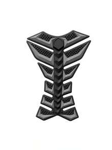 3D鱼骨图案摩托车装饰贴纸，耐油，提升油箱外观 - A - 查看 8