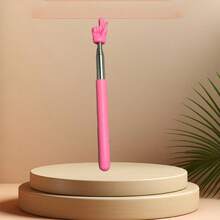 1pc Retractable Teacher Pointer Stick, Finger Design, Telescopic School Teaching Pointer, Teacher Classroom Supplies - Multicolor - View 12