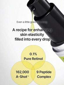 Celimax The Vita A Retinol Shot Tightening Serum |     With Pure Vitamin A Retinol, Peptide, Pore Minimizer, Wrinkles & Fine Lines, Firmer Skin, Anti-Aging, Skin Smoothing 30ml AGKC - Green Liquid - View 9
