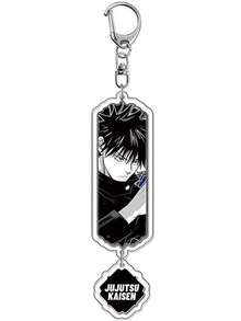 6件套卡通人物钥匙扣，包括虎杖悠仁、伏黑惠，动漫人物钥匙扣配件，适用于包包挂件、汽车钥匙链、装饰道具、节日派对礼品、收藏玩具，手工套装 - 彩色 - 查看 7