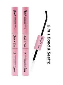 Rikuaild 1支睫毛粘合剂，1瓶卸妆液，1把镊子，1把睫毛刷，10毫升单根睫毛粘合剂，睫毛涂抹器，二合一簇睫毛粘合剂，睫毛刷，簇睫毛专用胶水，睫毛胶水，镊子，睫毛粘合剂，簇睫毛工具，睫毛嫁接工具，睫毛工具套装 - 彩色 - 查看 14